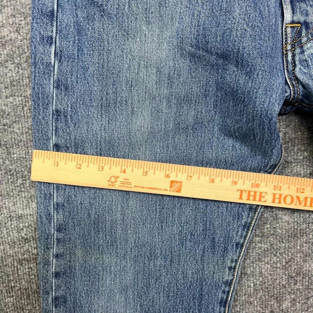 Levi's 501 Original Jeans Men's Denim Pockets Mid Rise Classic Straight‎ - 36x30
